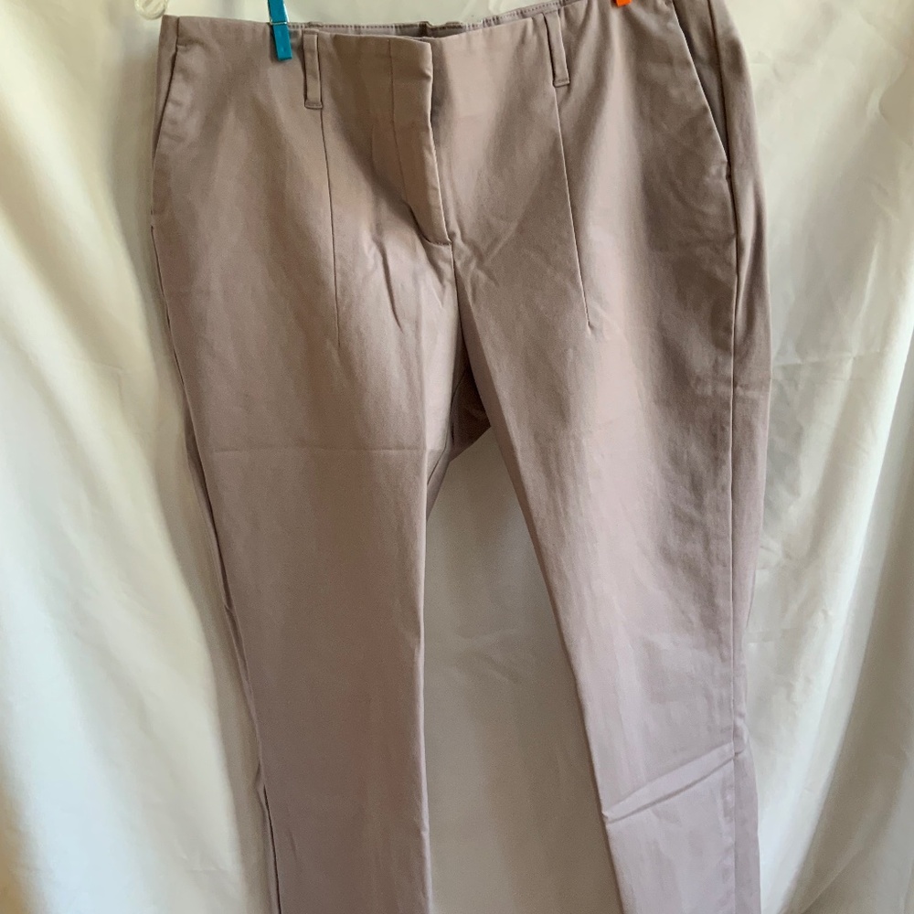 Boden Richmond 7/8 ankle slit pants - lilac - US 10P/UK 14P